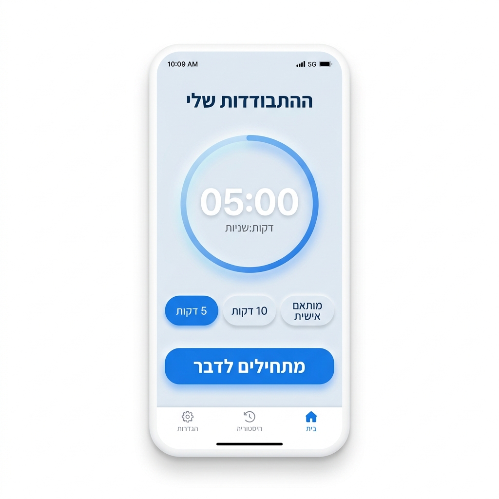Dibburim App UI